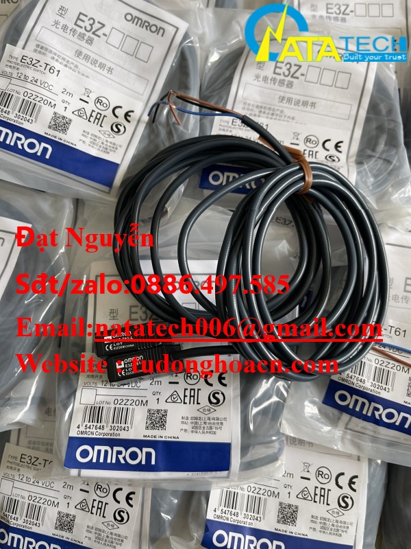 E3Z-T61 bộ cảm biến Omron chính hãng mới nhập khẩu giá kho